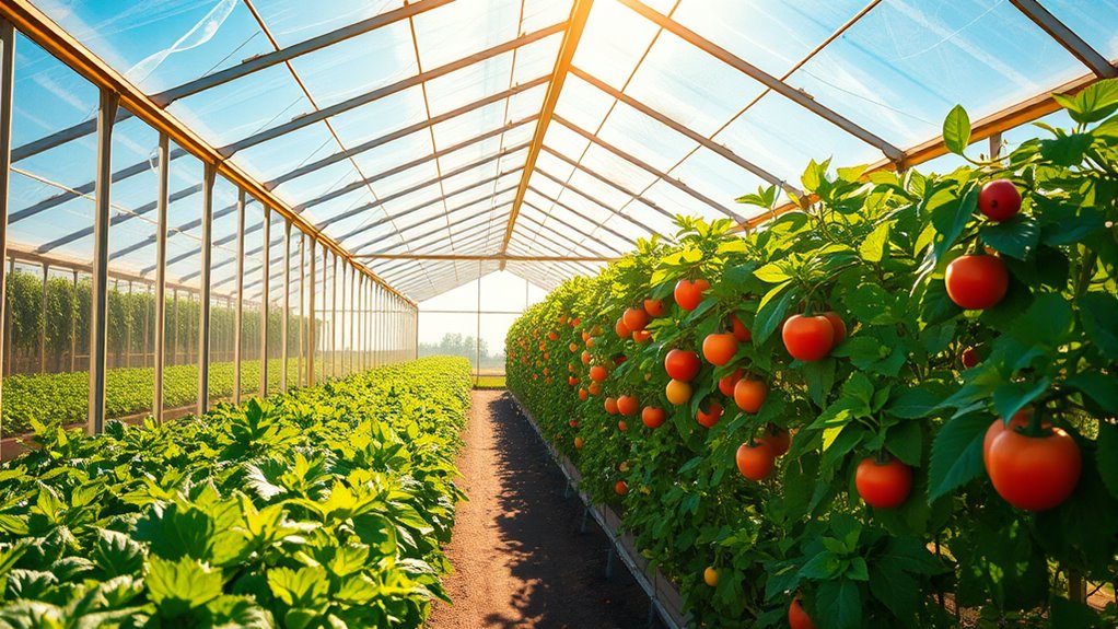 greenhouses enhance agricultural productivity