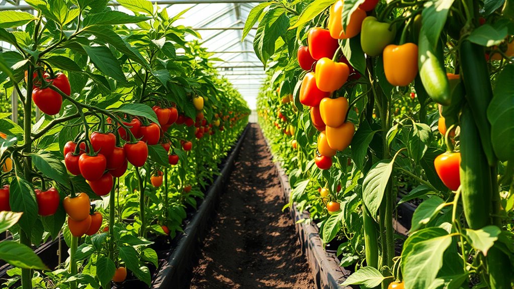growing vegetables in heat