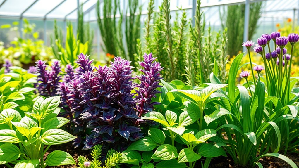 herbs enhancing companion planting