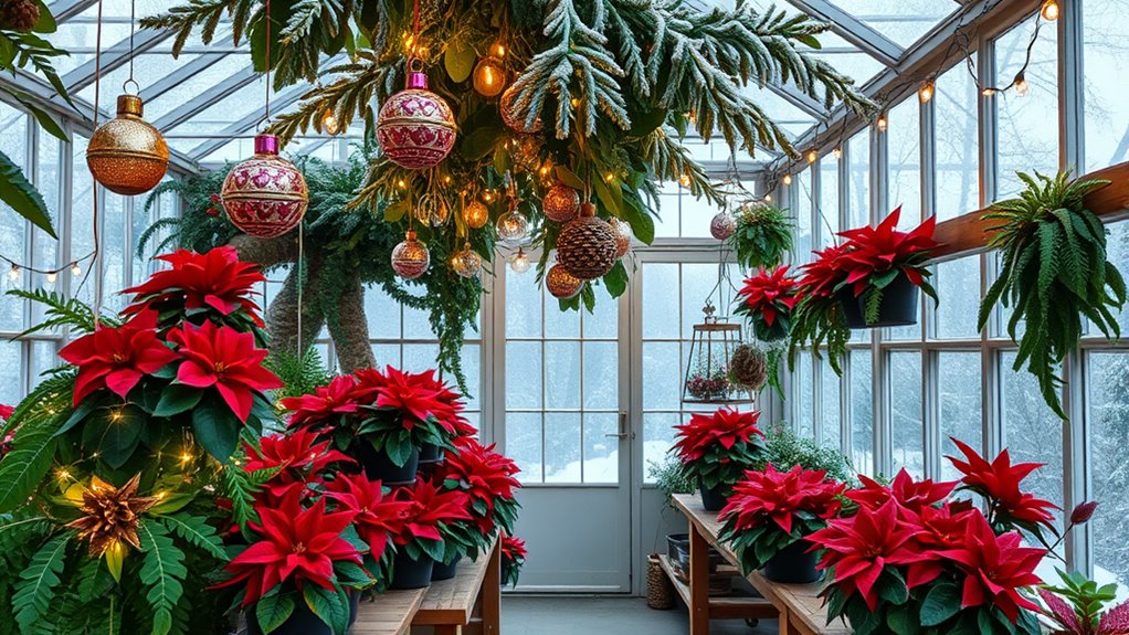 holiday greenhouse decoration tips