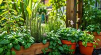 homegrown herbs for flavor