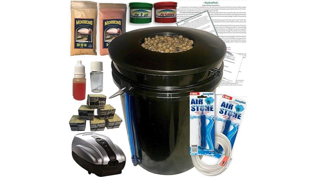 hydroponic garden system kit