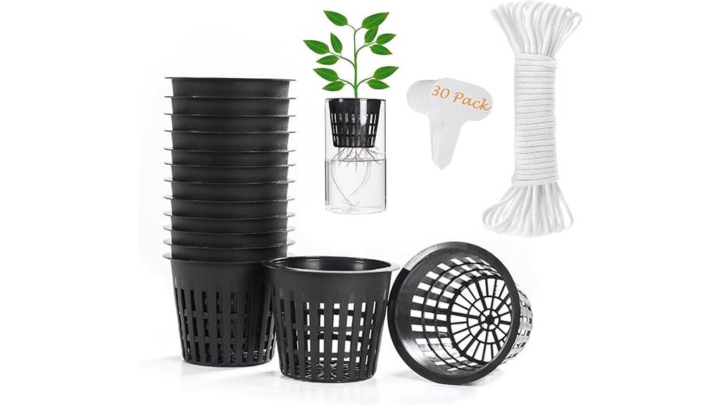 hydroponic gardening net cups