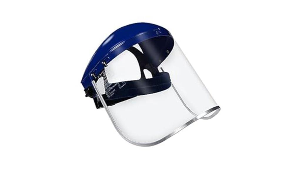 impact resistant safety faceshield