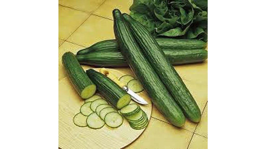 improved long green cucumbers