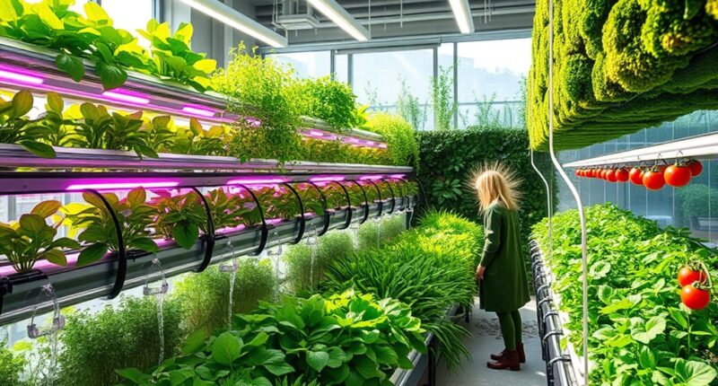 indoor gardening hydroponics setups