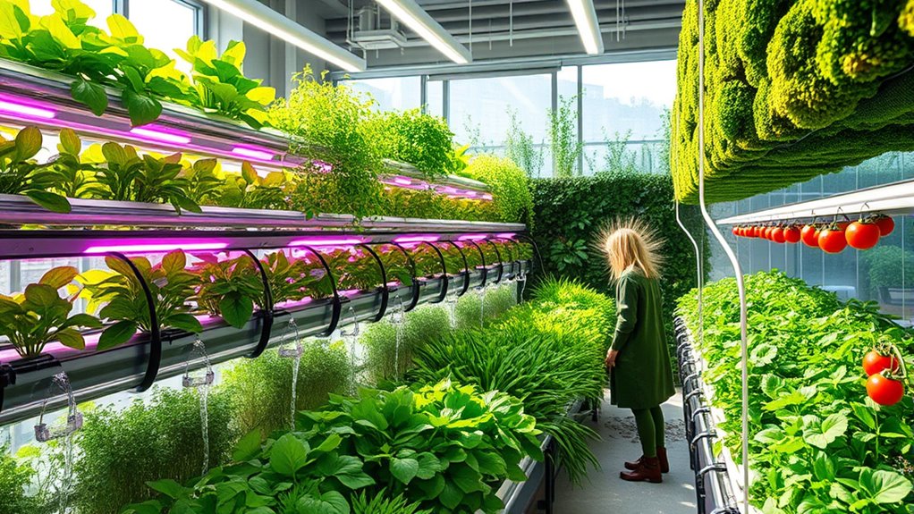 indoor gardening hydroponics setups