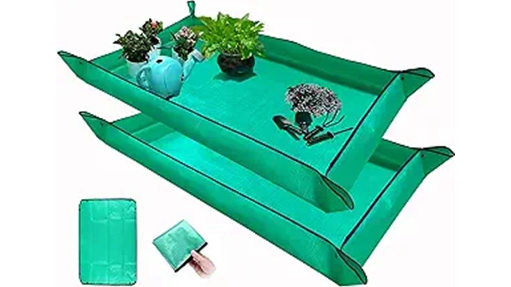 indoor plant repotting mats