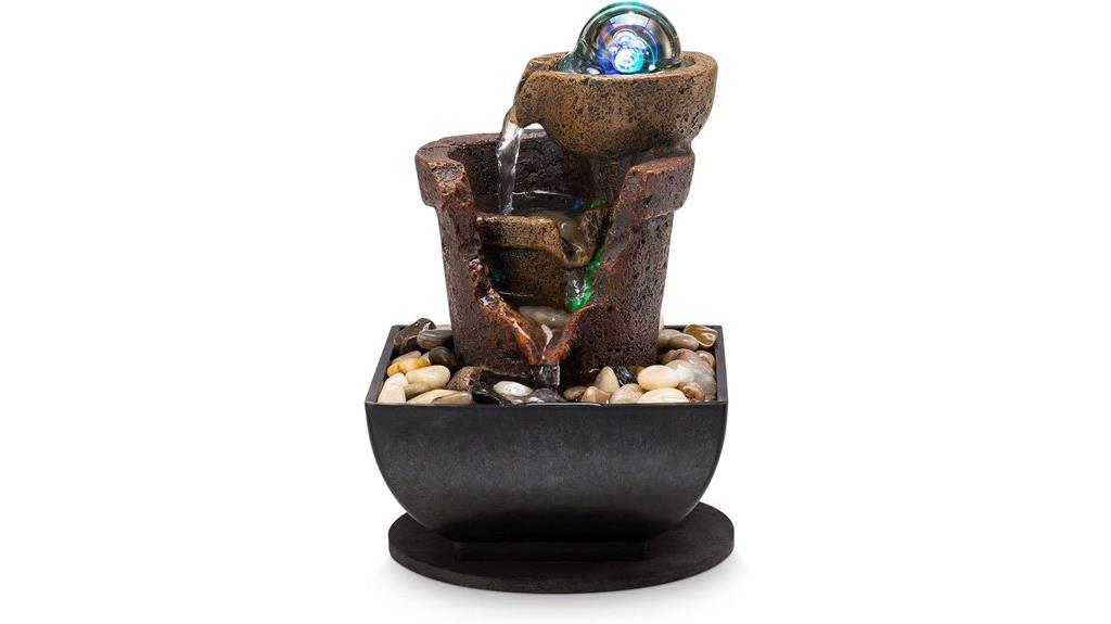 indoor relaxation water feature