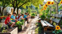 inspiring educational garden projects