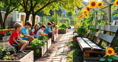 inspiring educational garden projects