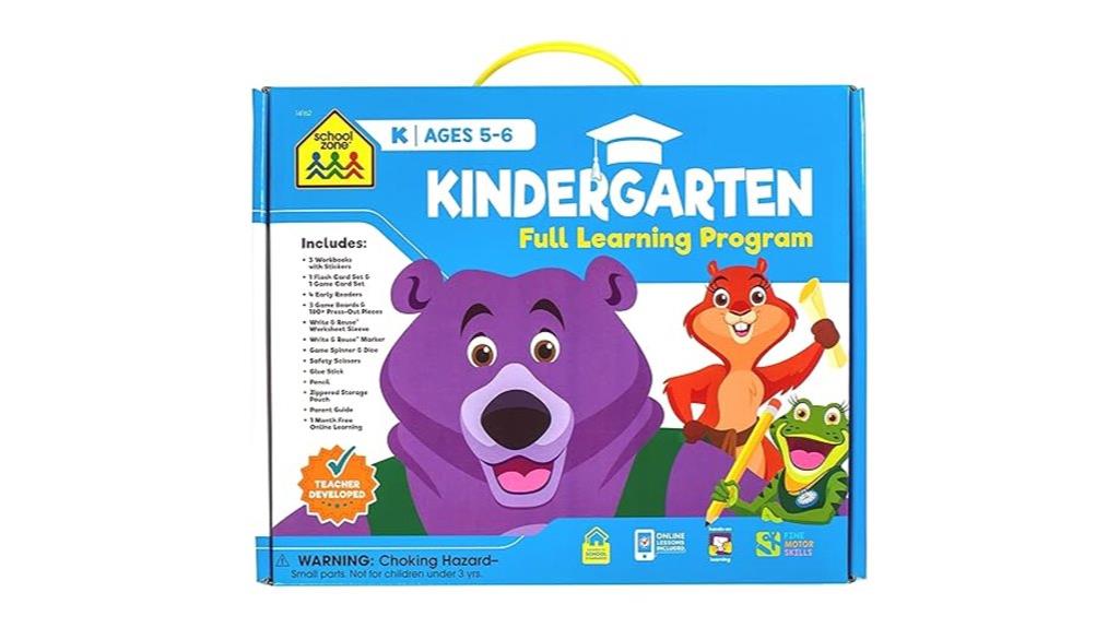 kindergarten learning program offered