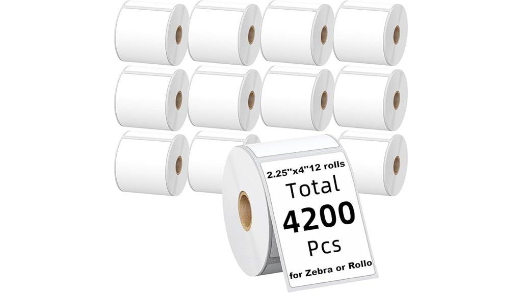 kingtac direct thermal labels