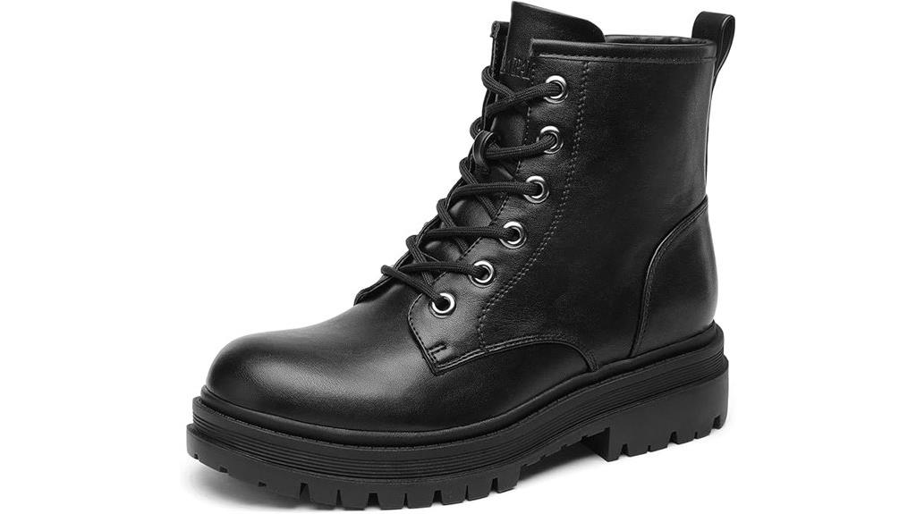lace up women s combat boots