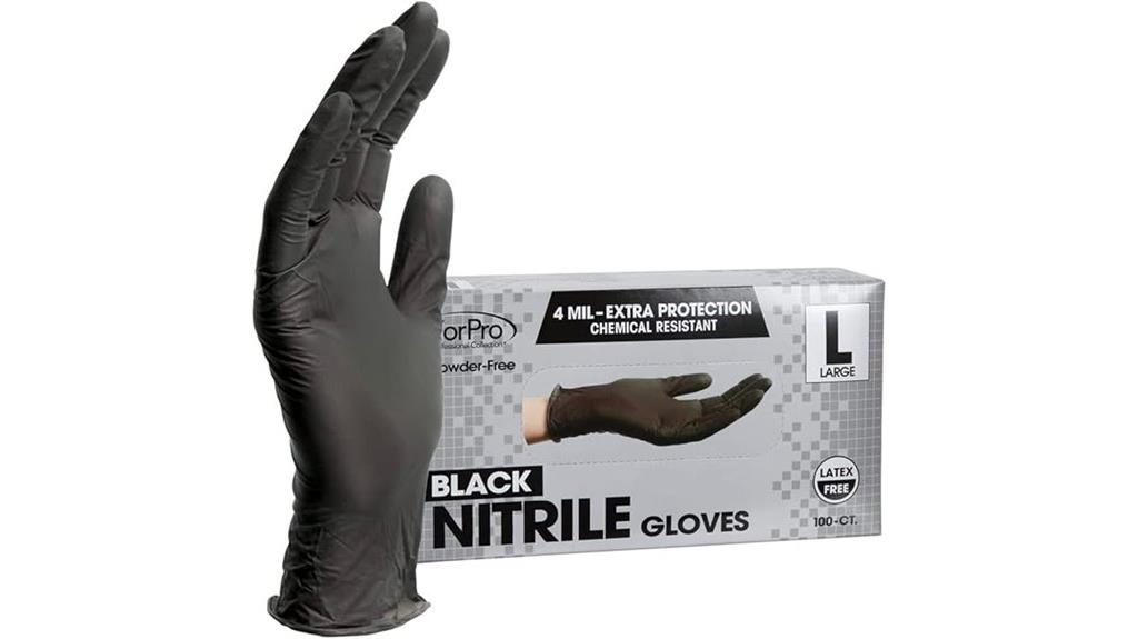 large disposable nitrile gloves