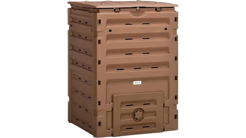 large outdoor compost bin