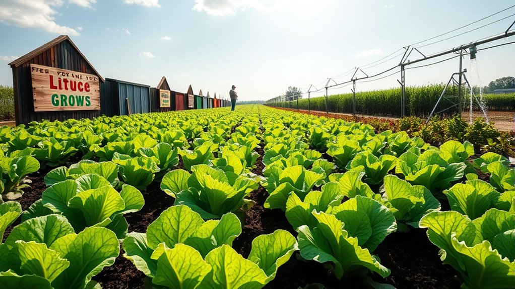 lettuce farming selection criteria
