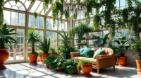 luxurious greenhouse interior designs