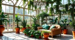 luxurious greenhouse interior designs