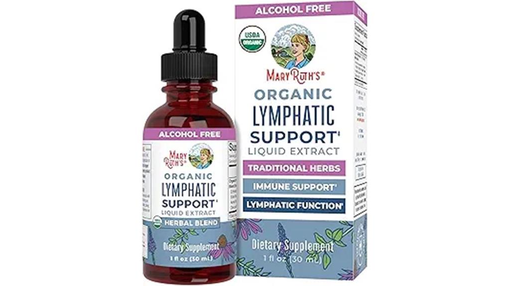 lymphatic support liquid drops