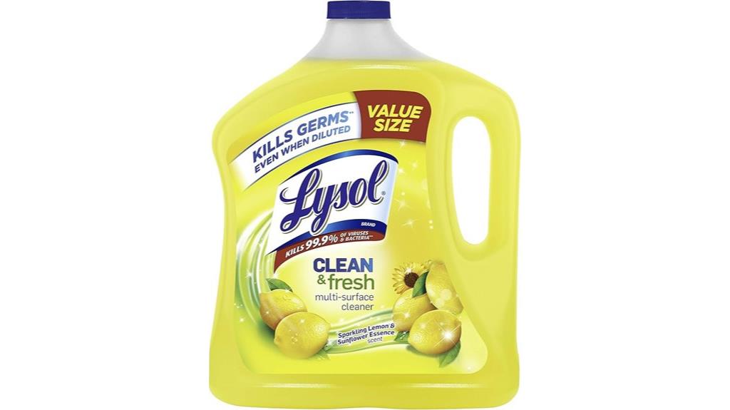 lysol multi surface cleaner disinfectant