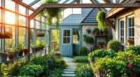 maximize gardening with greenhouses