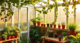 maximize small greenhouse gardening