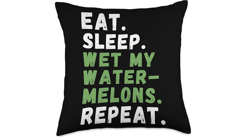 melon lover decorative pillow