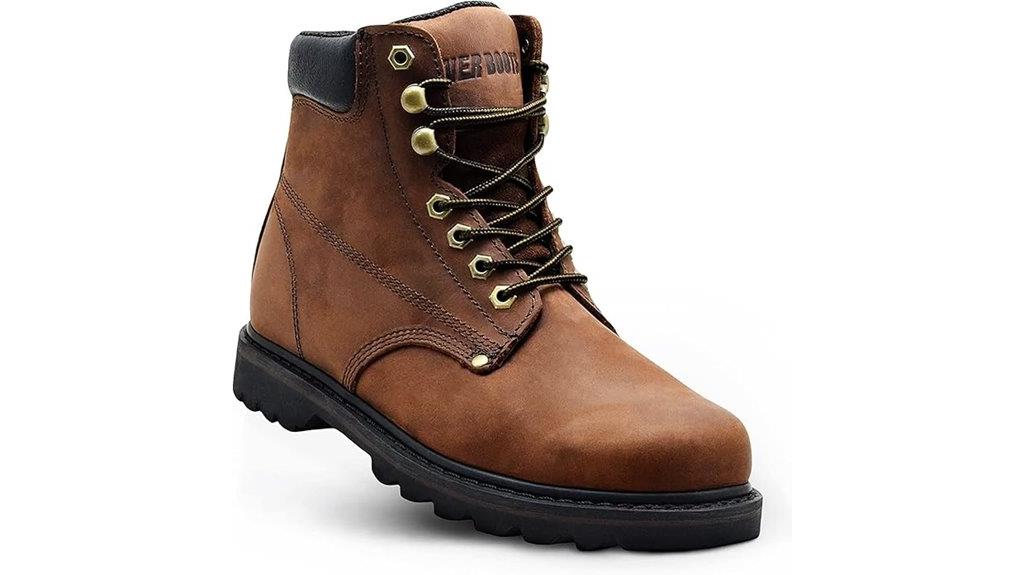 men s soft toe boots