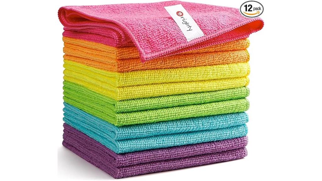 microfiber cleaning cloths pack