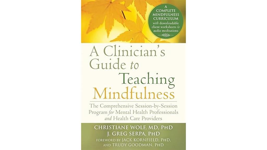 mindfulness teaching for clinicians