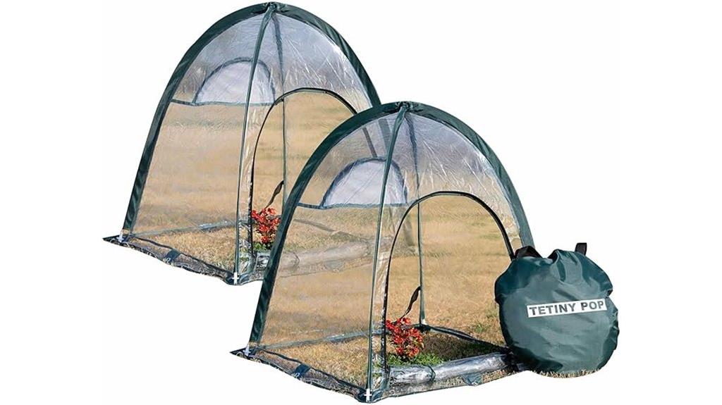 mini greenhouse set of 2