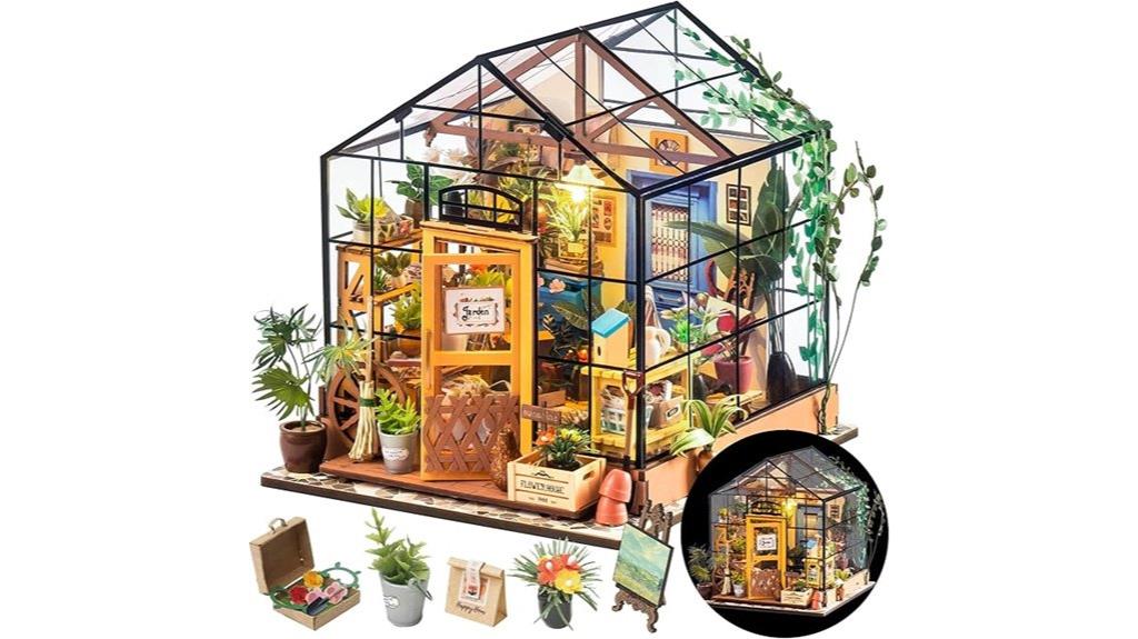 miniature greenhouse diy kit