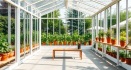 minimalist greenhouse gardening ideas