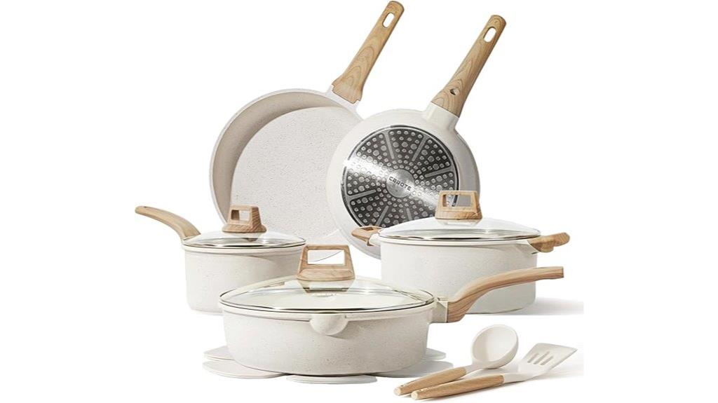 nonstick cookware set collection