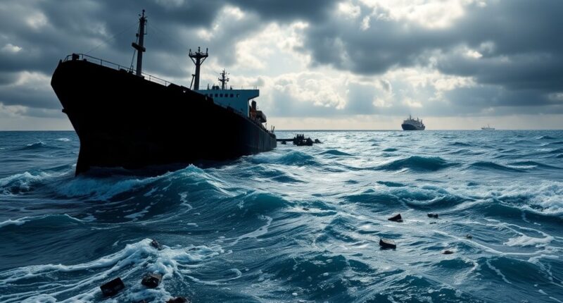 north sea tanker wreck dispute