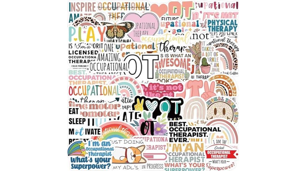 occupational therapist fun stickers