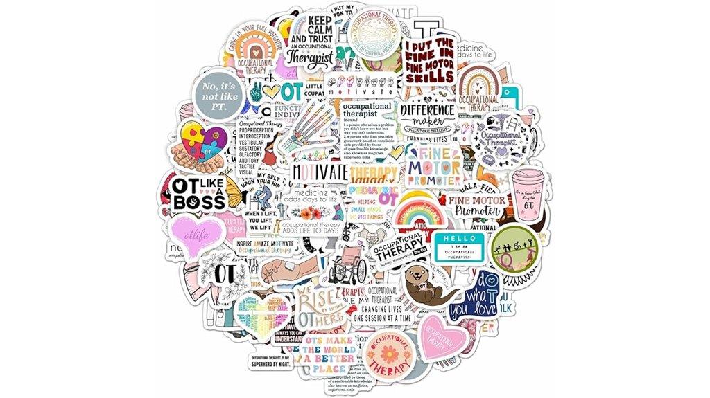 occupational therapy sticker pack