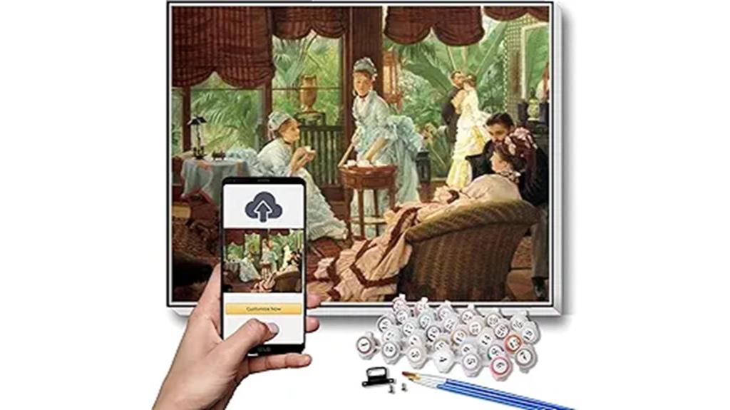 oil painting kit diy