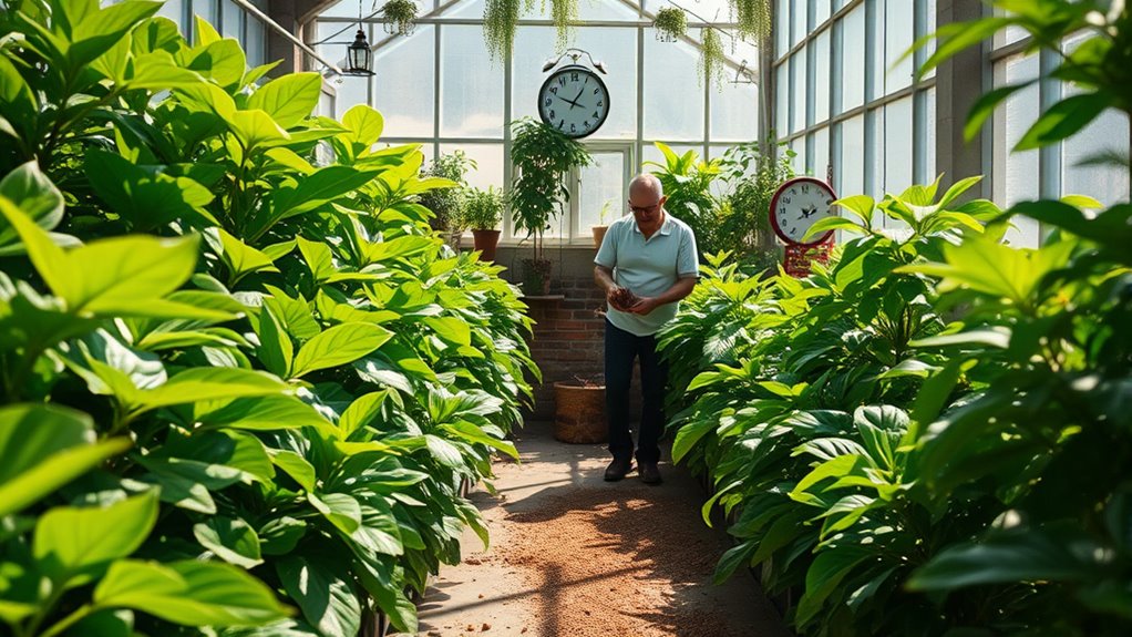 optimal fertilization timing rates