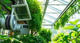 optimal greenhouse air circulation