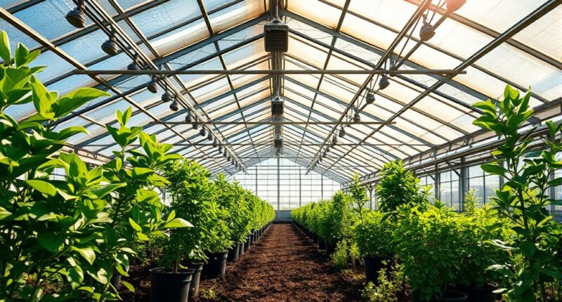 optimal plant growth structures