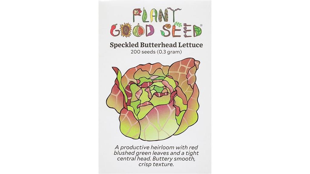 organic speckled butterhead lettuce