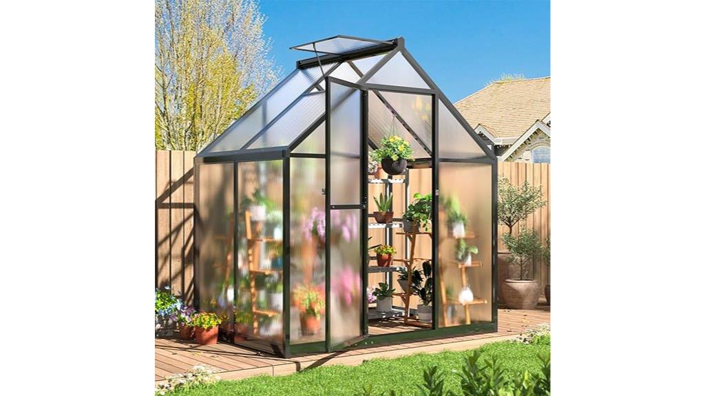 outdoor greenhouse for gardening