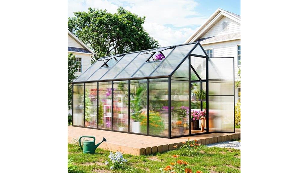 outdoor greenhouse for gardening