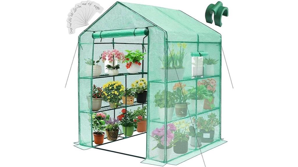 outdoor greenhouse growing kit