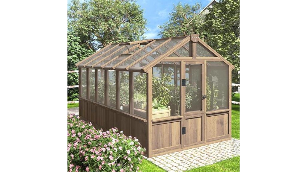 outdoor greenhouse kit available