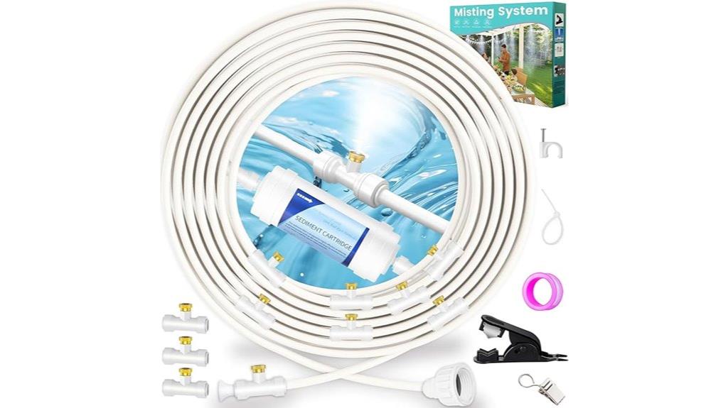 outdoor patio misting system