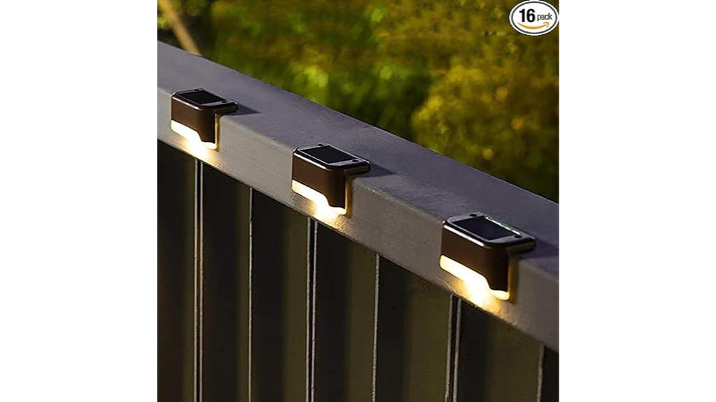 outdoor solar deck lights