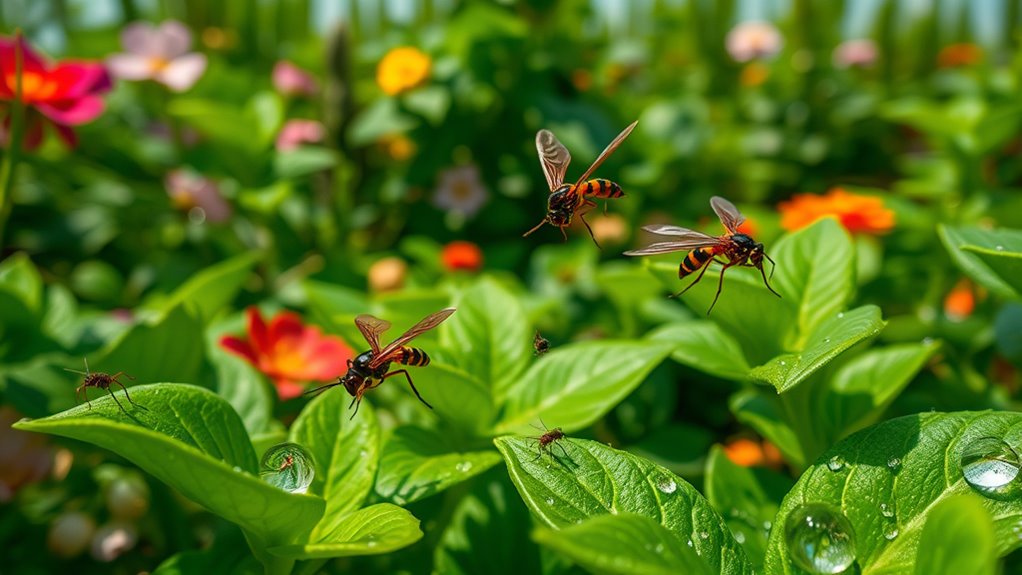 parasitic wasps control whiteflies